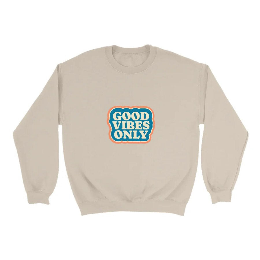 Sweat personnalisé avec un visuel déposé.