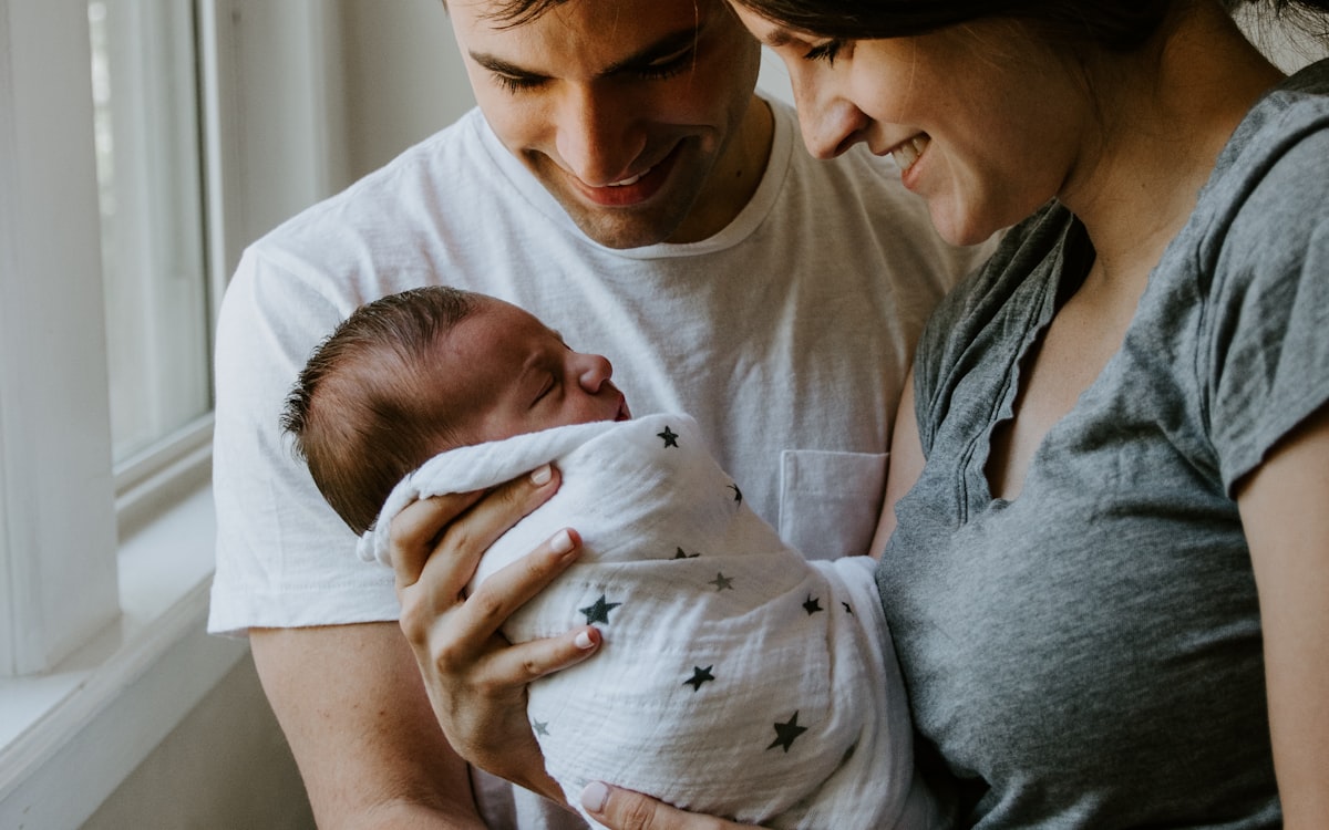 Custom framed print with your photo – A gift for a godparent: the photo of them with the child