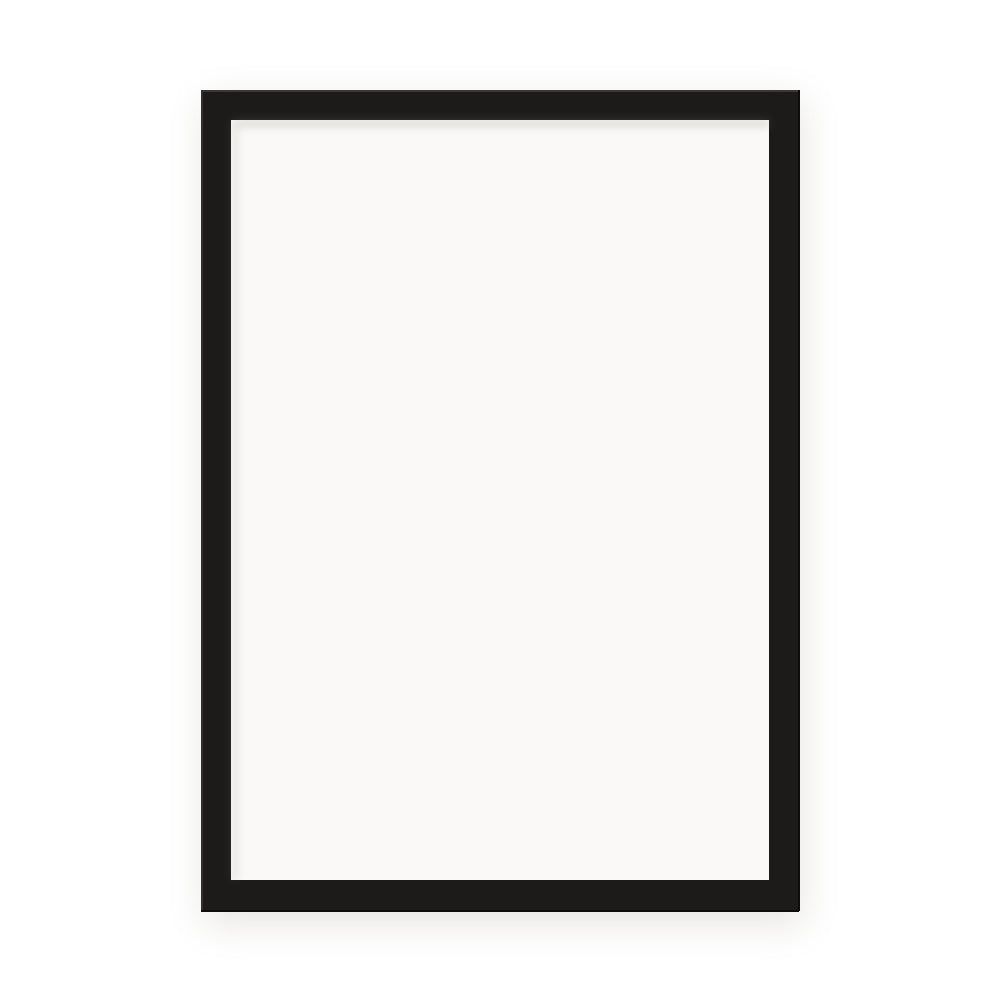 Ein gerahmter Fotodruck, bereit für dein Foto.