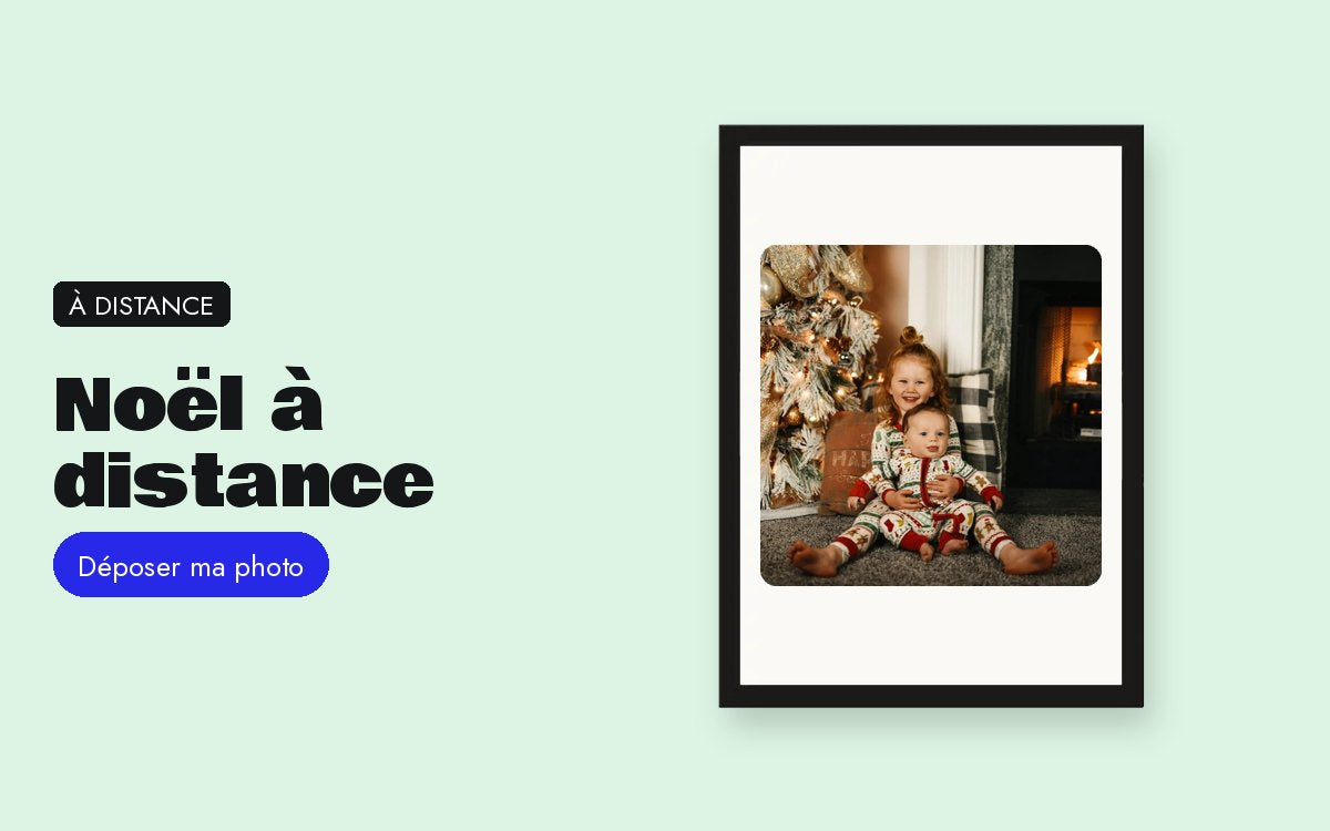 Noël en famille dispersée : un cadeau photo commun