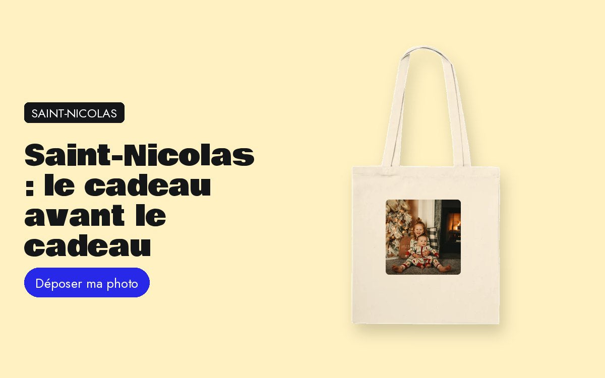 Mug personnalisé avec photo – Saint-Nicolas 2026 : le cadeau avant le cadeau