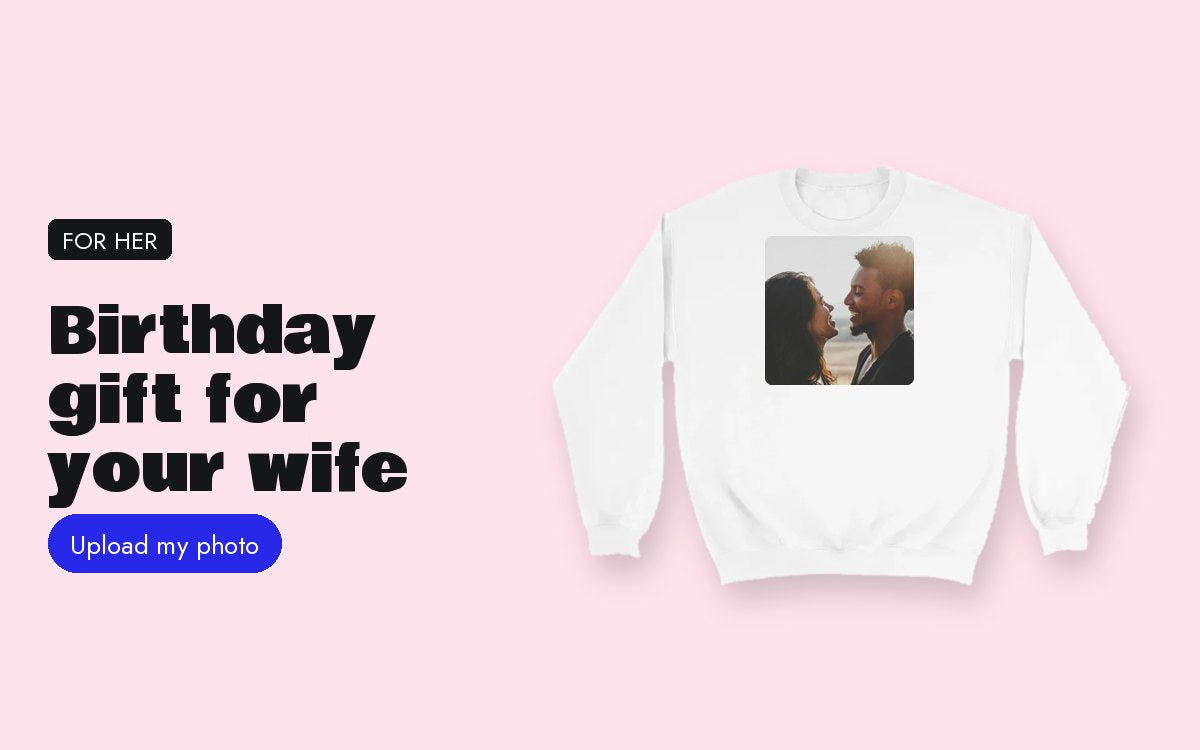 Birthday gift for your wife: your story in photos