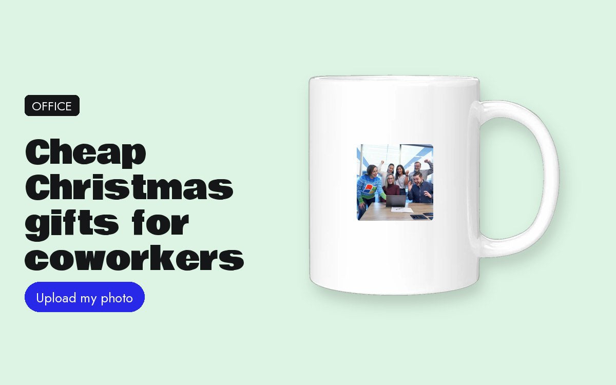 Cheap Christmas gifts for coworkers: personalised ideas for the team