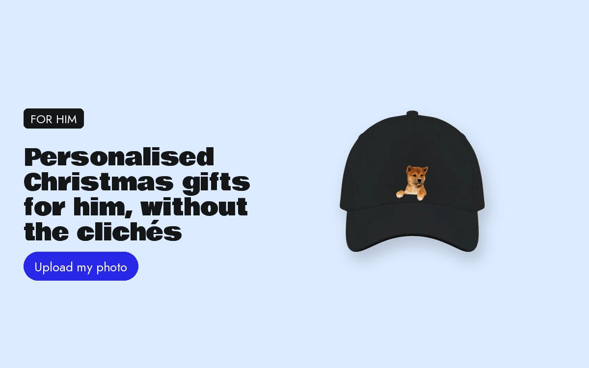 Personalised Christmas gifts for him, without the clichés