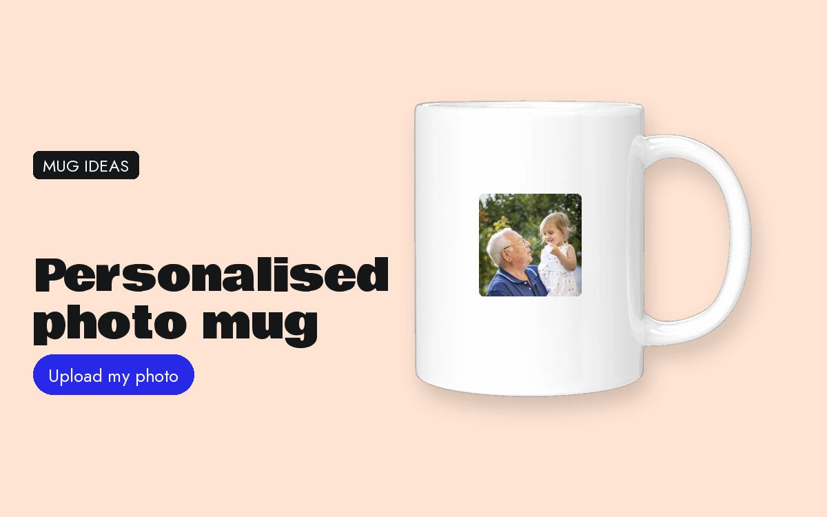 Personalised photo mug: text and photo ideas for everyone