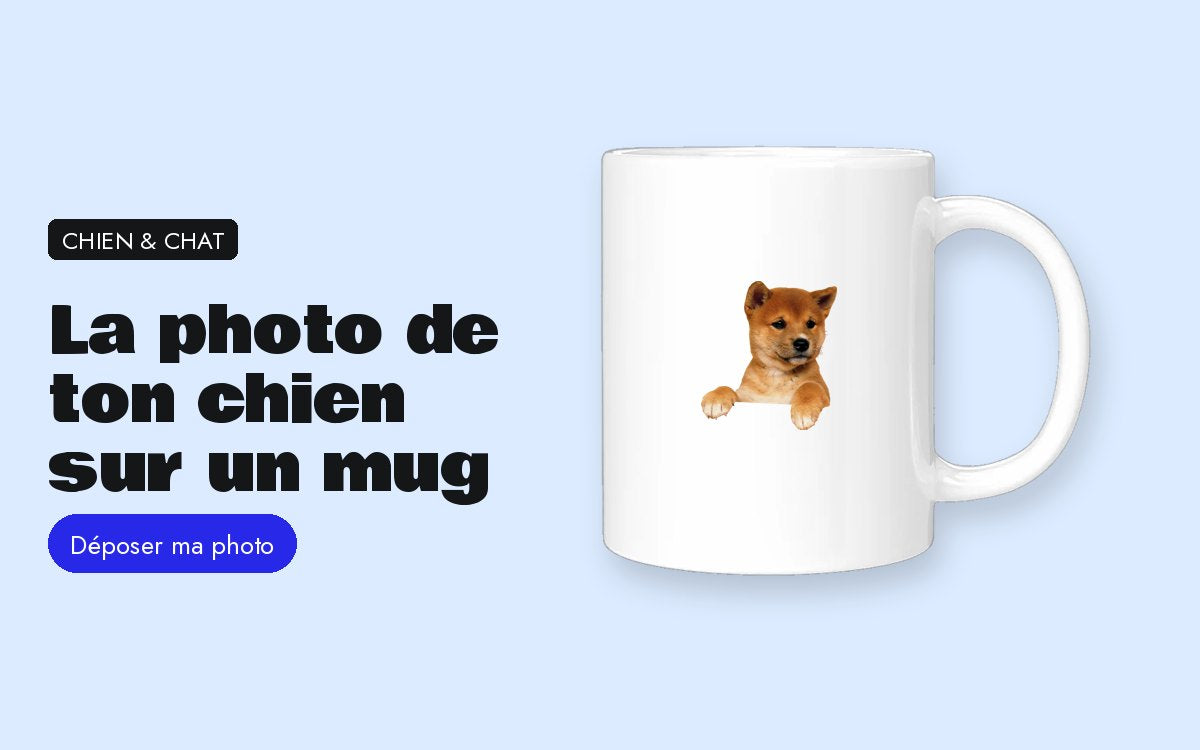 Mug personnalisé avec photo – La photo de ton chien sur un mug : comment la choisir pour qu'on le reconnaisse