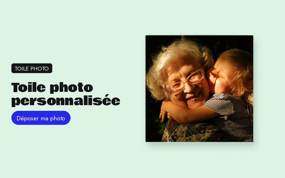 Produit personnalisé avec photo – Toile photo personnalisée